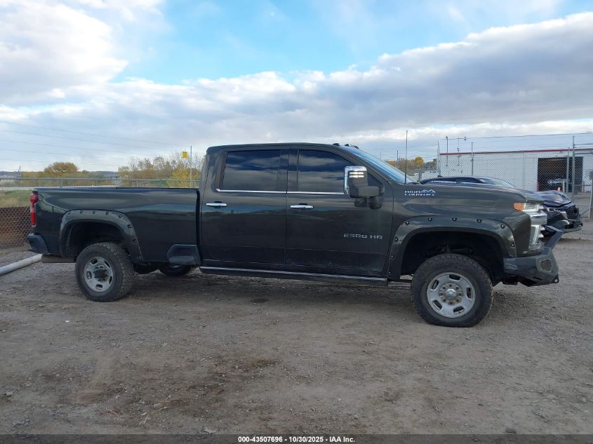 2022 Chevrolet Silverado 2500Hd 4Wd Long Bed High Country VIN: 1GC4YREY4NF196140 Lot: 43507696