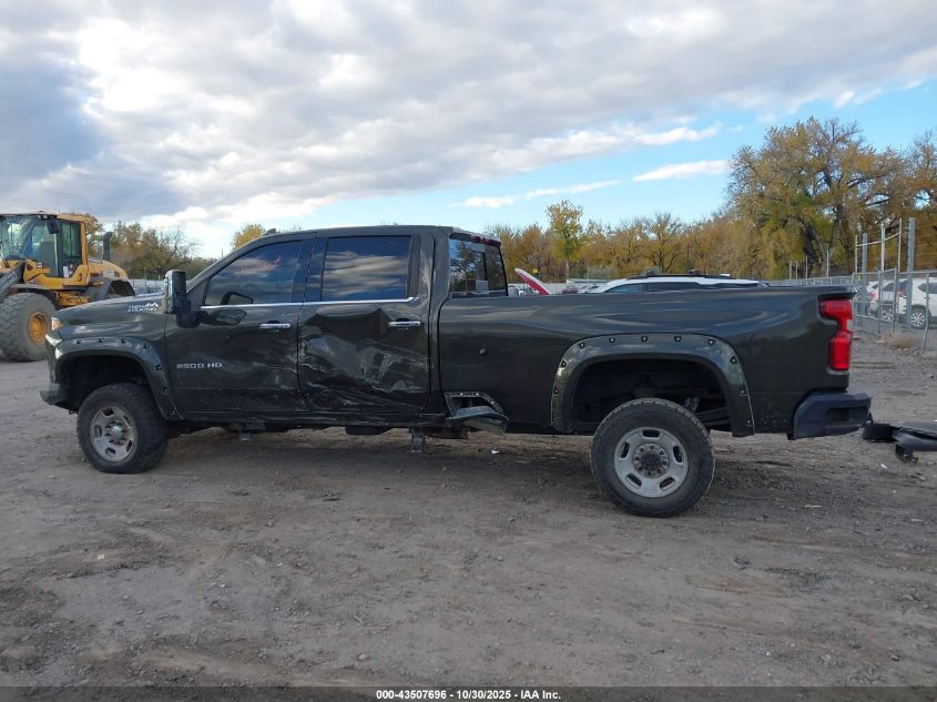 2022 Chevrolet Silverado 2500Hd 4Wd Long Bed High Country VIN: 1GC4YREY4NF196140 Lot: 43507696