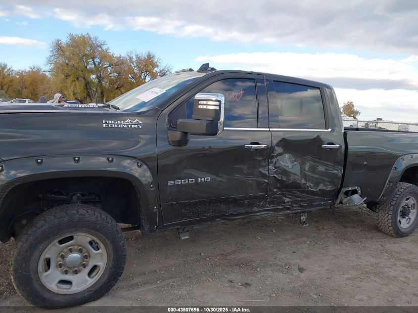 2022 Chevrolet Silverado 2500Hd 4Wd Long Bed High Country VIN: 1GC4YREY4NF196140 Lot: 43507696