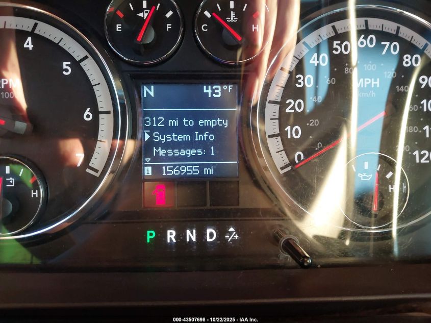 2009 Dodge Ram 1500 Slt/Sport/Trx VIN: 1D3HB13P09S780599 Lot: 43507698