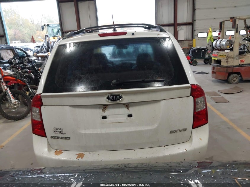 2008 Kia Rondo Ex V6 VIN: KNAFG526287157145 Lot: 43507701