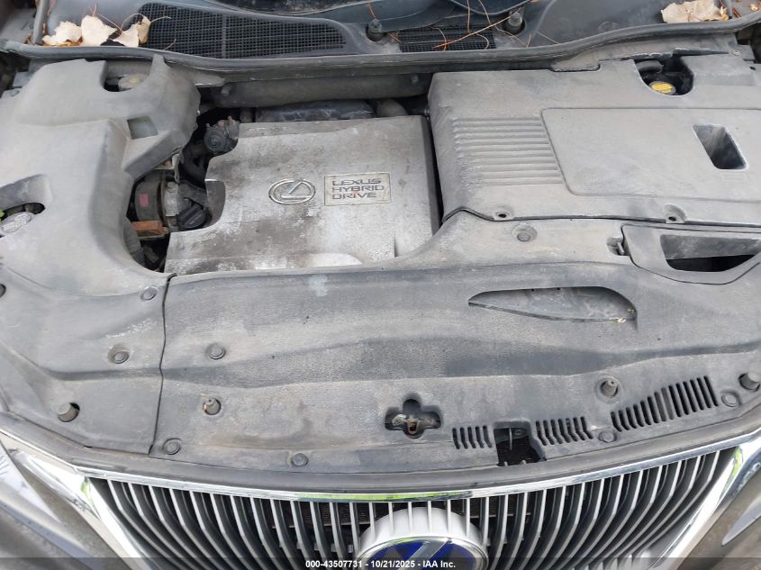 2011 Lexus Rx 450H VIN: JTJBC1BA9B2422266 Lot: 43507731