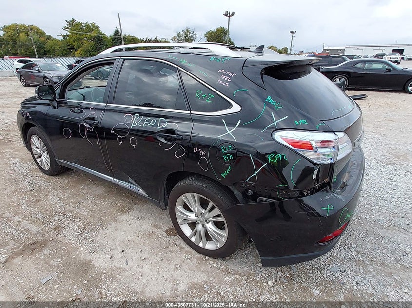 JTJBC1BA9B2422266 2011 LEXUS RX photo no. 3