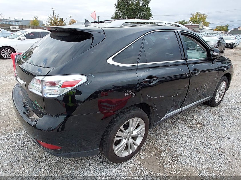 JTJBC1BA9B2422266 2011 LEXUS RX photo no. 4