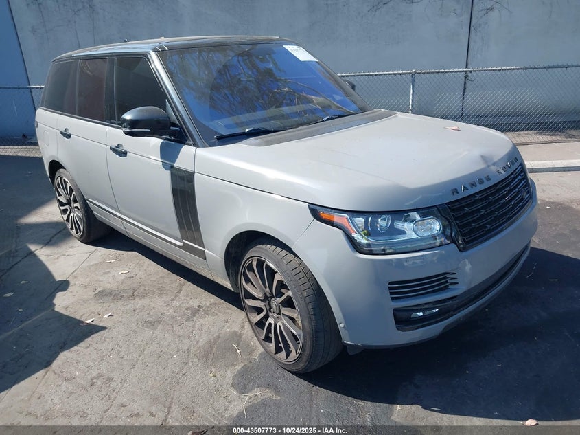 LAND ROVER RANGE ROVER 3.0L V6 SUPERCHARGED HSE