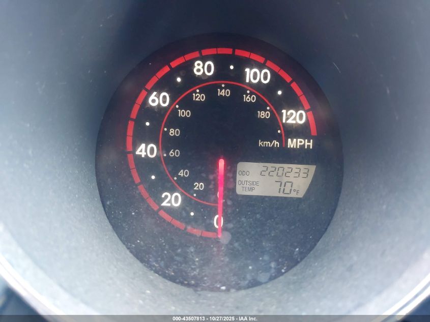 2005 Toyota Corolla Matrix Xr VIN: 2T1KR32E35C500465 Lot: 43507813