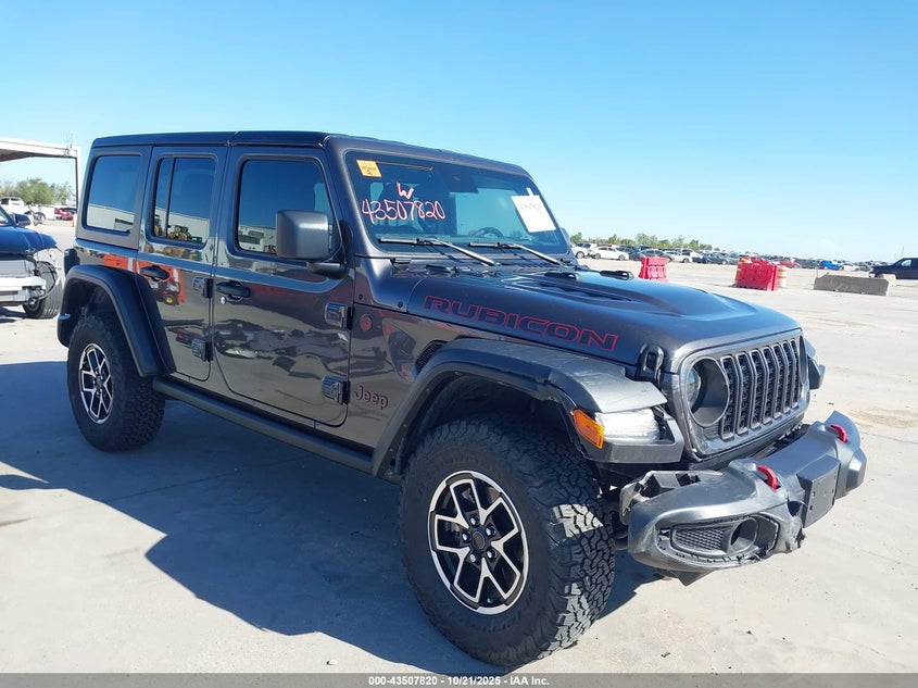 2024 JEEP WRANGLER 4-DOOR RUBICON 4X4 - 1C4PJXFG7RW349689