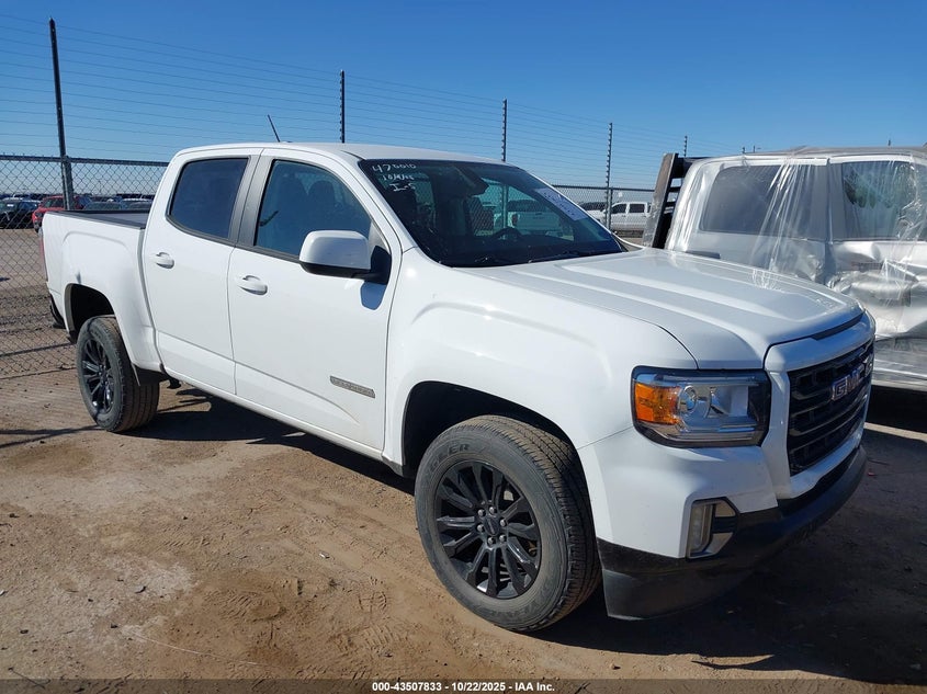 GMC CANYON 2WD SHORT BOX ELEVATION