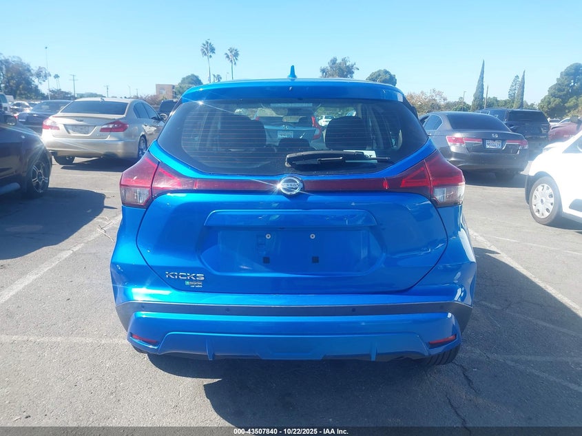 2021 NISSAN KICKS S XTRONIC CVT 3N1CP5BV0ML505837