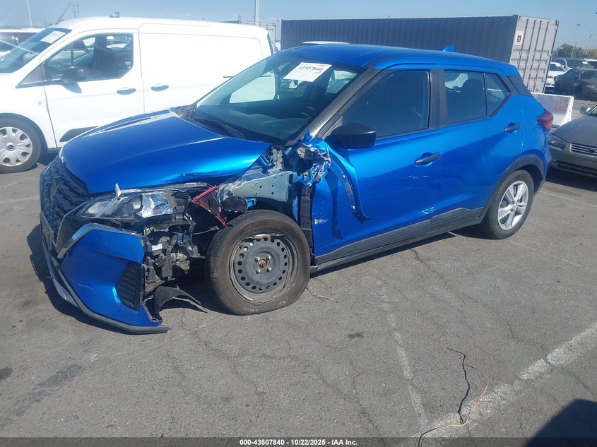 2021 NISSAN KICKS S XTRONIC CVT 3N1CP5BV0ML505837