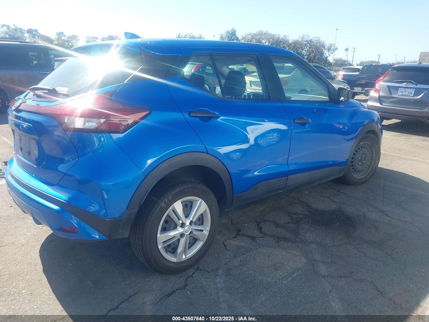 2021 NISSAN KICKS S XTRONIC CVT 3N1CP5BV0ML505837