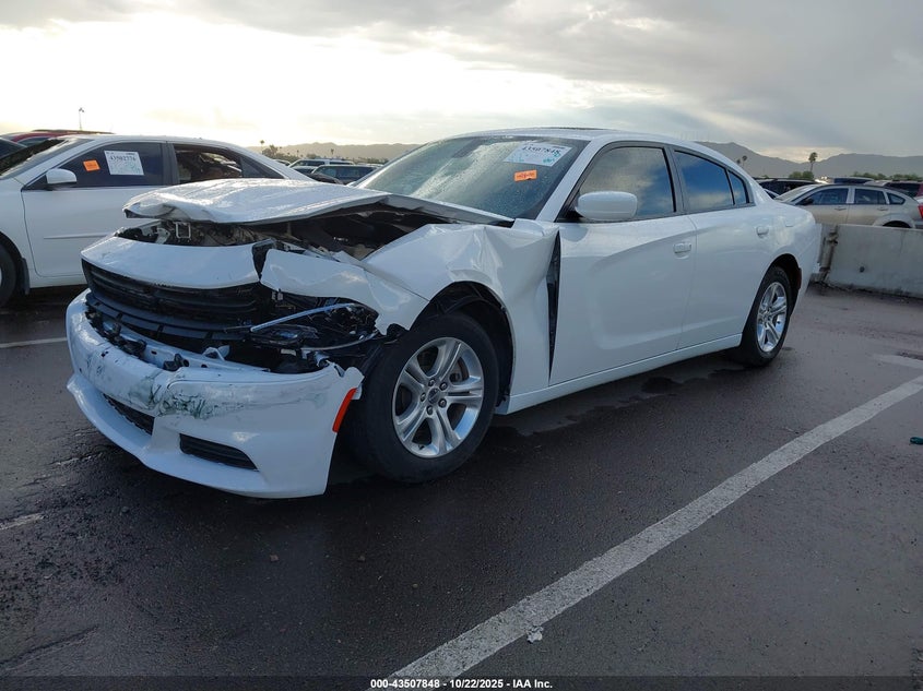 2C3CDXBG7NH208310 2022 DODGE CHARGER photo no. 2