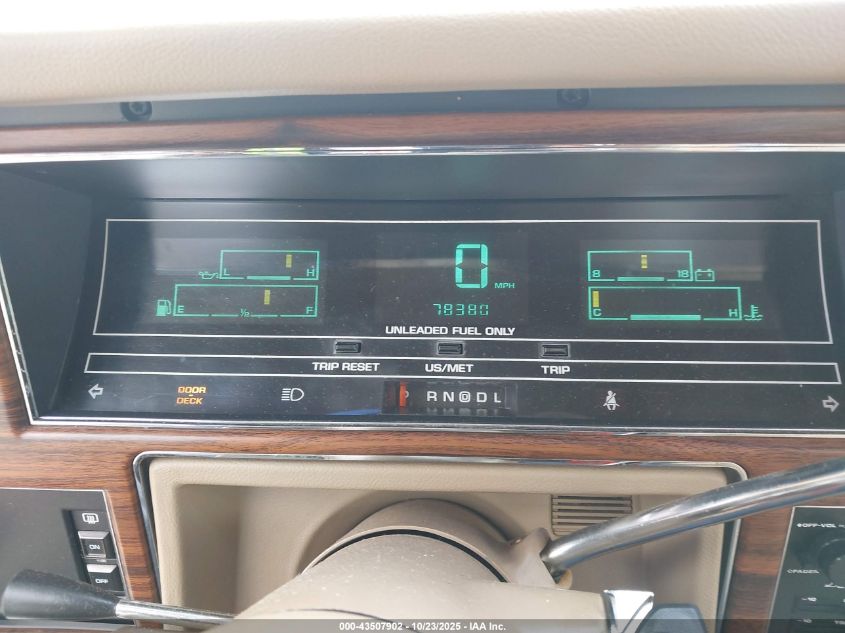 1989 Chrysler New Yorker C-Body VIN: 1C3BC4630KD522006 Lot: 43507902