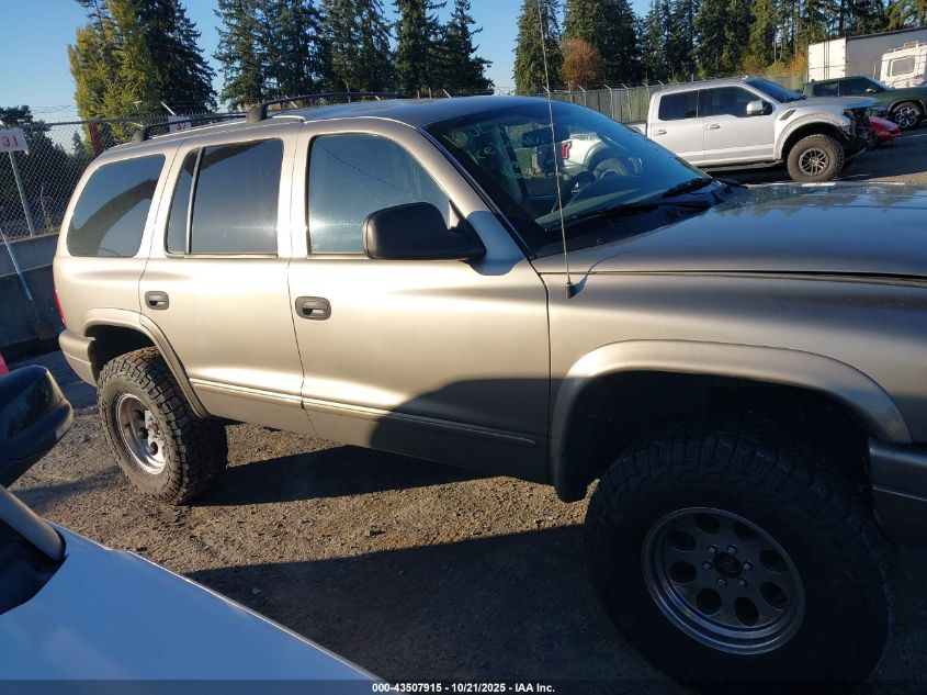 2003 Dodge Durango Slt VIN: 1D4HS48N93F605563 Lot: 43507915