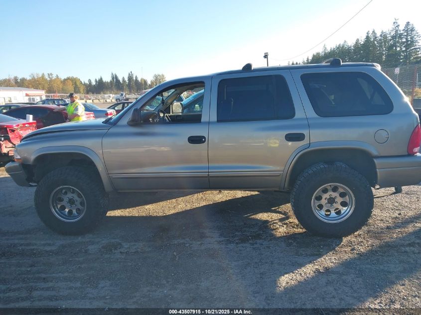 2003 Dodge Durango Slt VIN: 1D4HS48N93F605563 Lot: 43507915