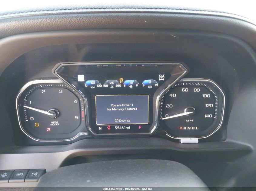 2022 GMC Sierra 2500Hd 4Wd Standard Bed At4 VIN: 1GT49PEYXNF149647 Lot: 43507960