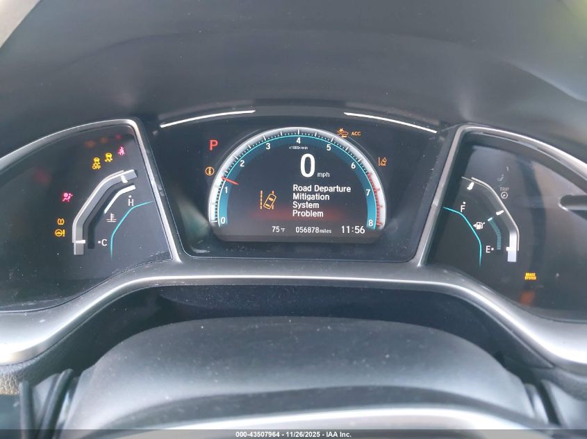 2019 Honda Civic Ex VIN: 19XFC1F33KE211938 Lot: 43507964