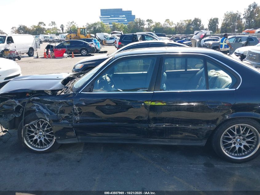 1989 BMW 525 I Automatic VIN: WBAHC2306KBE20452 Lot: 43507969