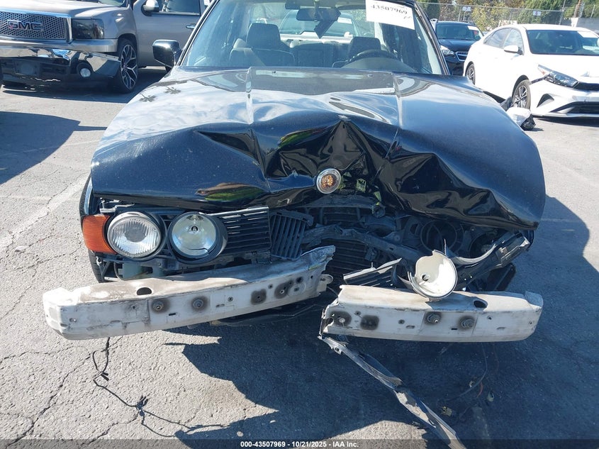 1989 BMW 525 I Automatic VIN: WBAHC2306KBE20452 Lot: 43507969