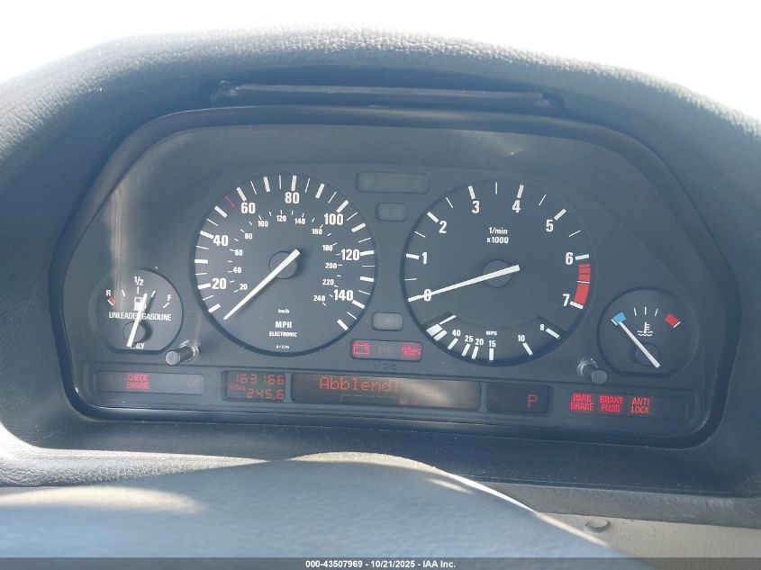 1989 BMW 525 I Automatic VIN: WBAHC2306KBE20452 Lot: 43507969