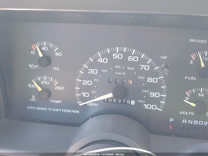 1994 GMC Safari Xt VIN: 1GKEL19W8RB510922 Lot: 43507974