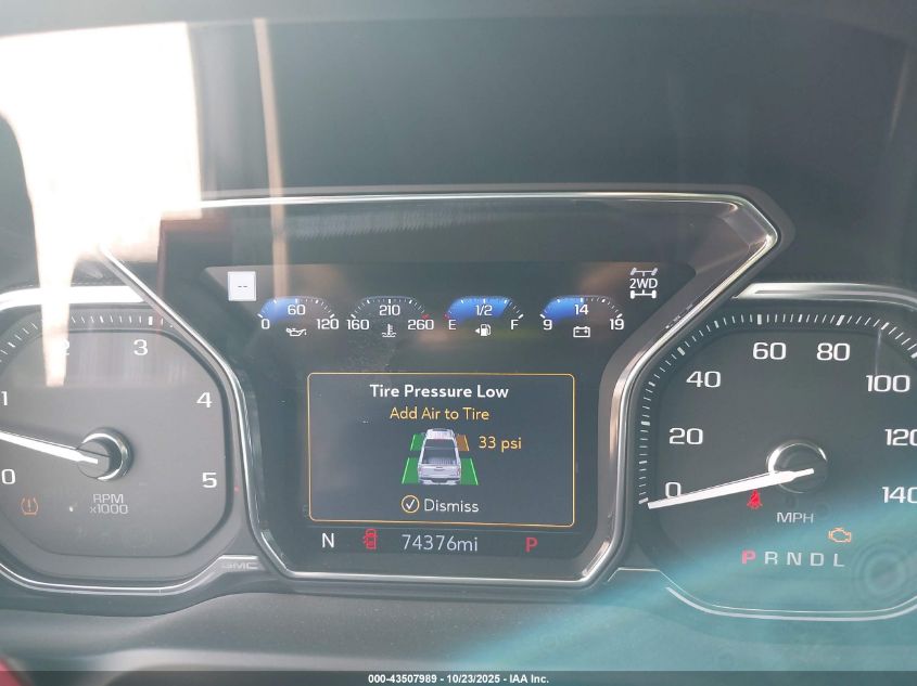 2023 GMC Sierra 2500Hd 4Wd Standard Bed Denali VIN: 1GT49REY3PF208231 Lot: 43507989