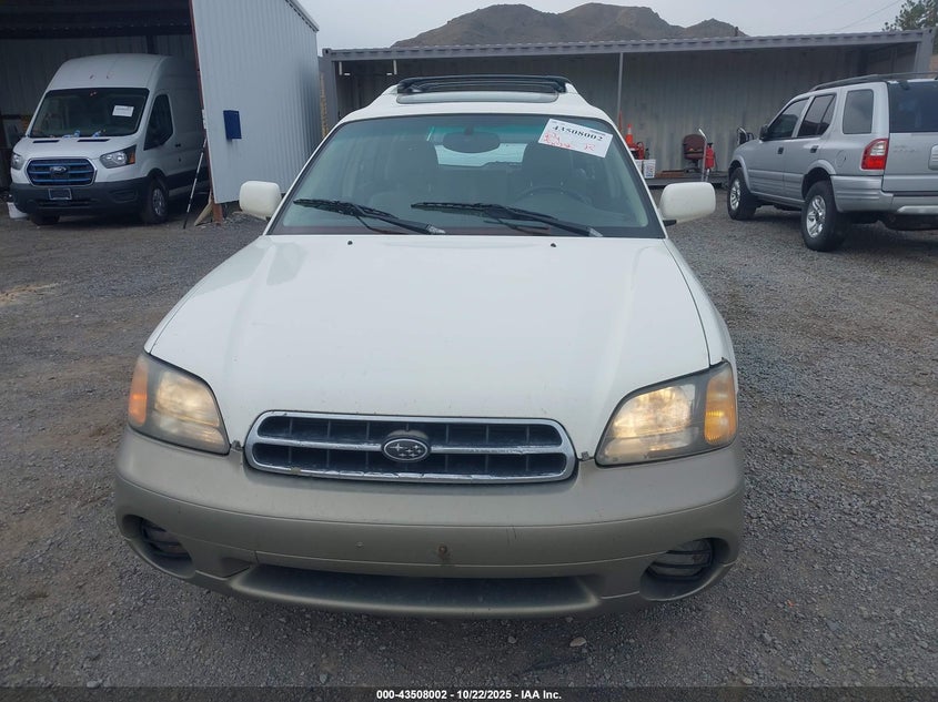 2000 Subaru Outback Limited VIN: 4S3BH6863Y7665216 Lot: 43508002