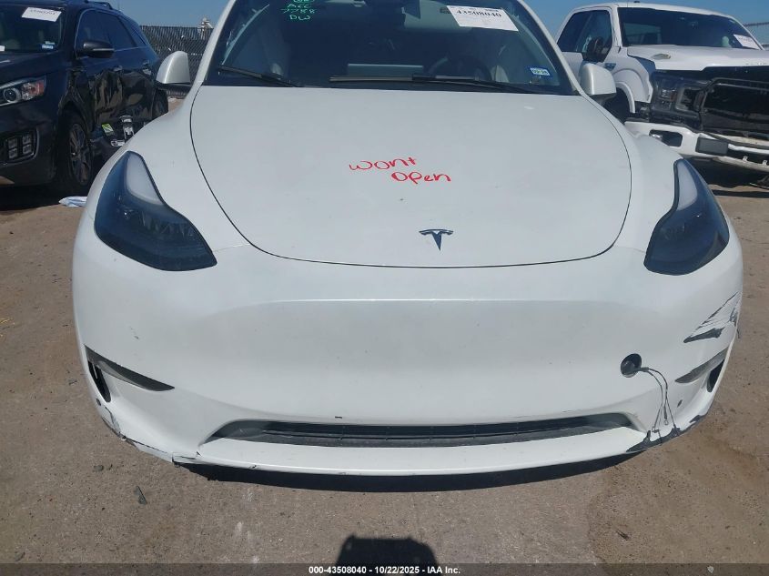 2023 Tesla Model Y Awd/Long Range Dual Motor All-Wheel Drive VIN: 7SAYGDEE4PA167788 Lot: 43508040