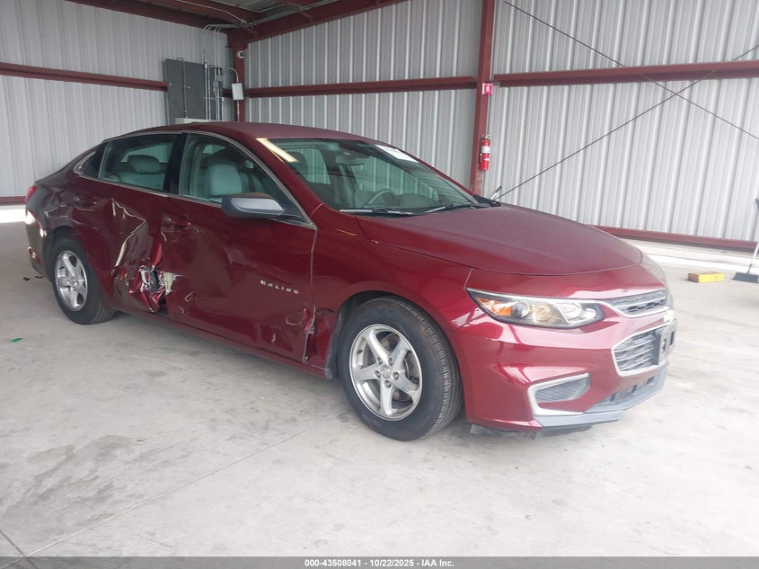 2016 CHEVROLET MALIBU LS - 1G1ZB5ST6GF191154