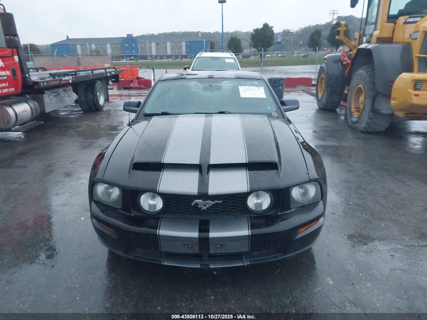 2007 Ford Mustang V6 Deluxe/V6 Premium VIN: 1ZVFT80N475367876 Lot: 43508113