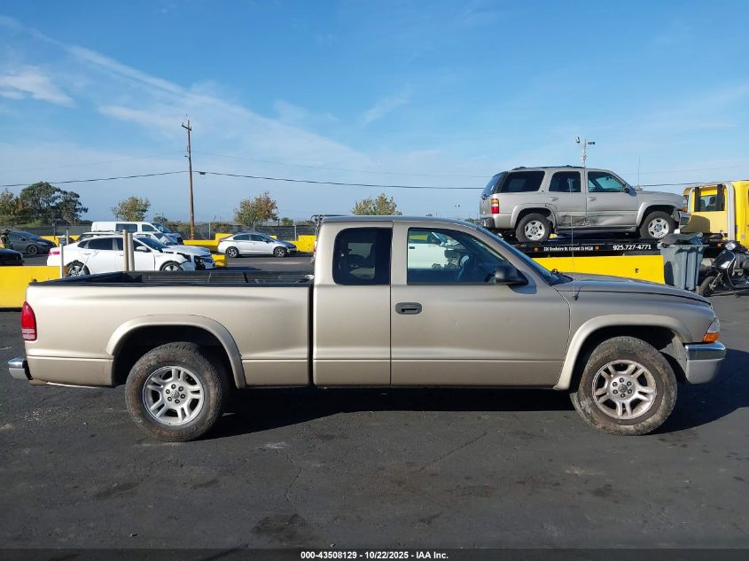 2003 Dodge Dakota Slt VIN: 1D7GL42N23S302653 Lot: 43508129