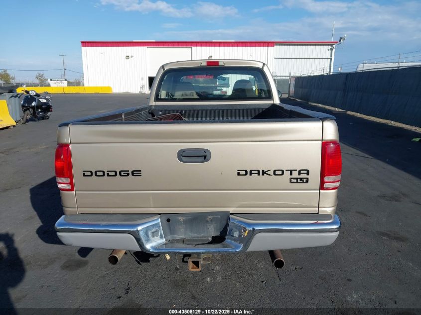 2003 Dodge Dakota Slt VIN: 1D7GL42N23S302653 Lot: 43508129