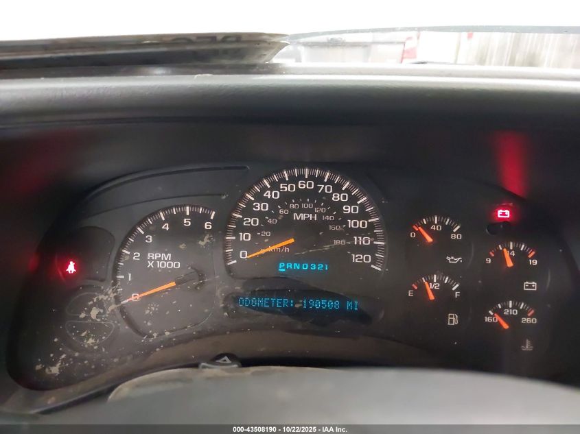 2004 Chevrolet Avalanche 1500 VIN: 3GNEK12T34G273455 Lot: 43508190