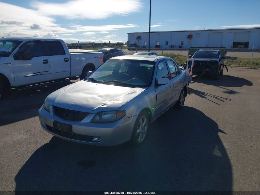 2002 Mazda Protege Dx/Es/Lx VIN: JM1BJ226621561710 Lot: 43508258