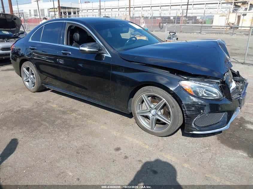 WDDWF4KB3HR239974 2017 Mercedes-Benz C 300 4Matic auction photo 1