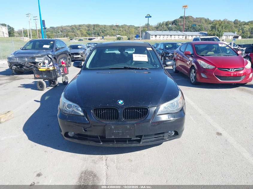 2007 BMW 525I VIN: WBANE53517CY04583 Lot: 43508300
