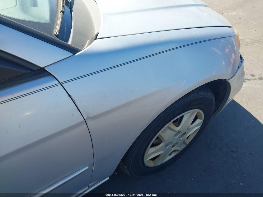 2003 Honda Civic Lx VIN: 1HGES16623L037766 Lot: 43508320