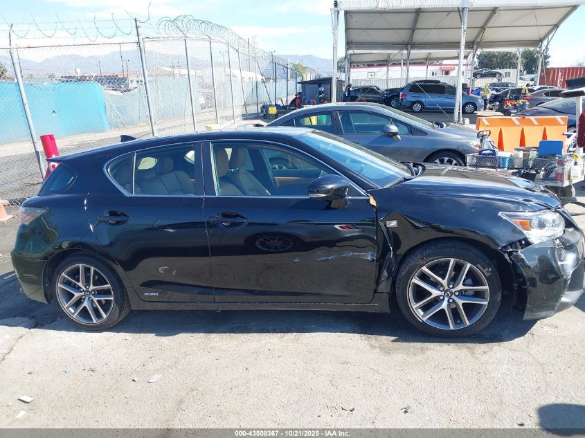 2014 Lexus Ct 200H VIN: JTHKD5BH4E2197939 Lot: 43508367