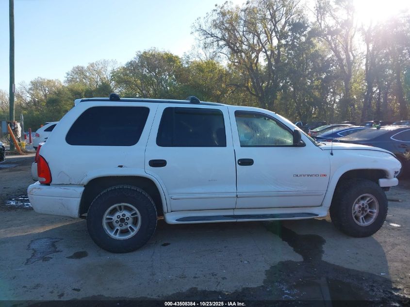 2000 Dodge Durango VIN: 1B4HS28Z7YF301141 Lot: 43508384