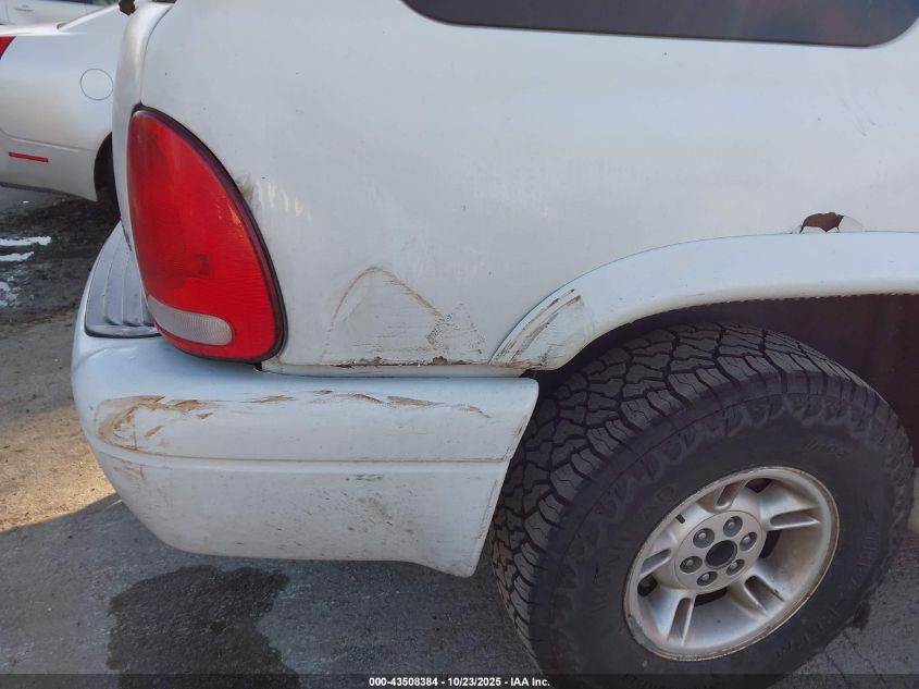 2000 Dodge Durango VIN: 1B4HS28Z7YF301141 Lot: 43508384