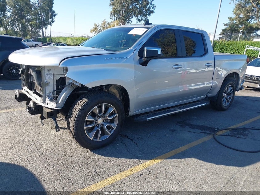 2021 CHEVROLET SILVERADO 1500 2WD  SHORT BED LT 3GCPWCED9MG282358