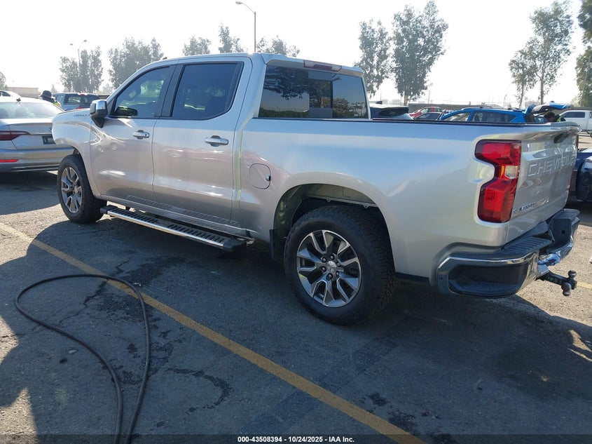 2021 CHEVROLET SILVERADO 1500 2WD  SHORT BED LT 3GCPWCED9MG282358