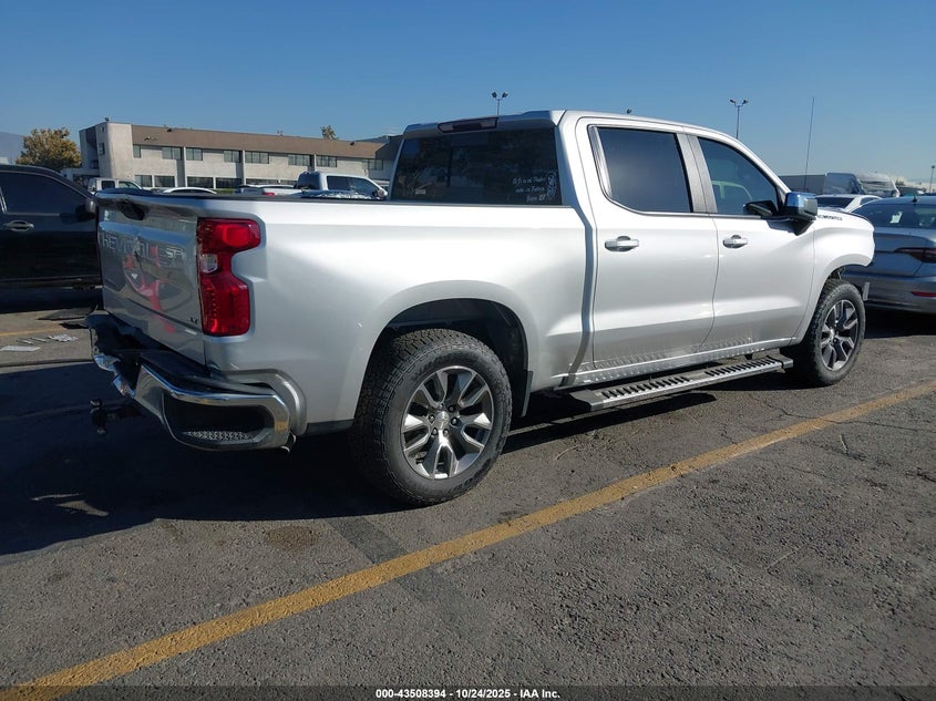 2021 CHEVROLET SILVERADO 1500 2WD  SHORT BED LT 3GCPWCED9MG282358