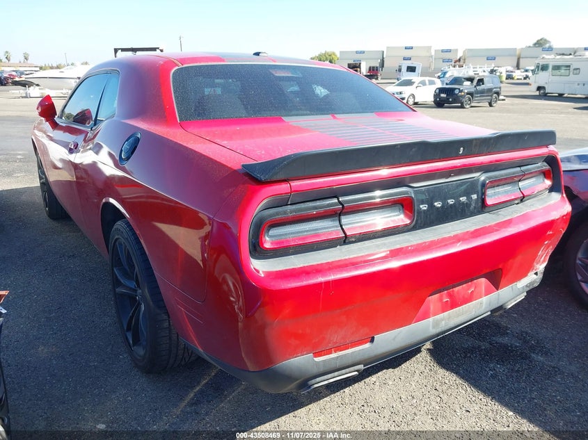 Vin: 2c3cdzag5hh618251, lot: 44003431, dodge challenger sxt 20173