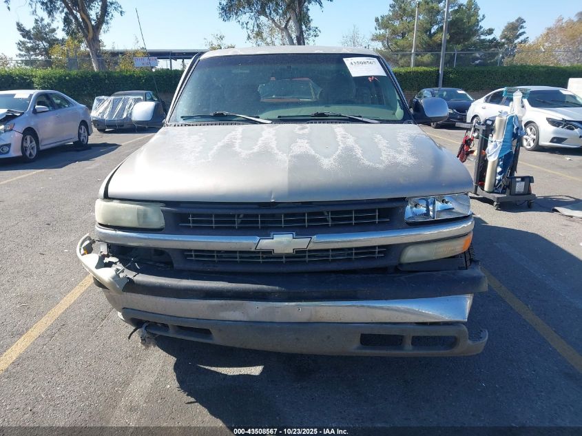 1999 Chevrolet Silverado 1500 Ls VIN: 2GCEC19T7X1150136 Lot: 43508567