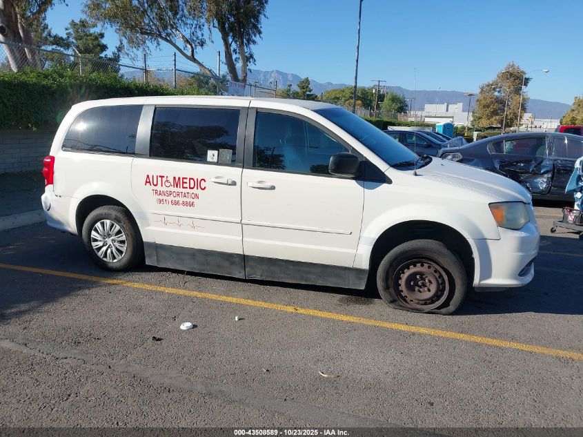 2012 Dodge Grand Caravan Se/Avp VIN: 2C4RDGBG7CR220583 Lot: 43508589