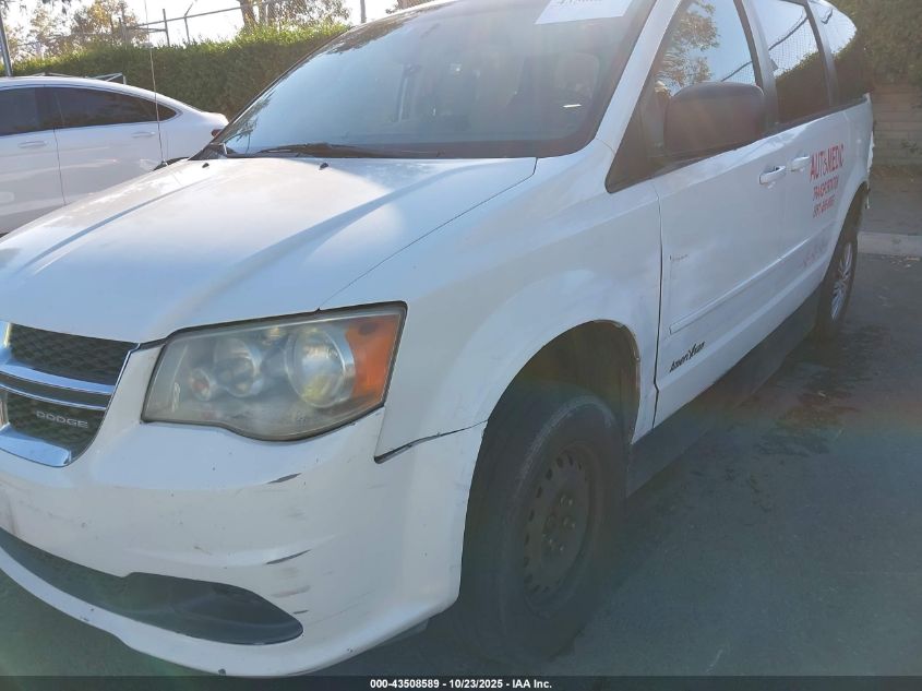 2012 Dodge Grand Caravan Se/Avp VIN: 2C4RDGBG7CR220583 Lot: 43508589