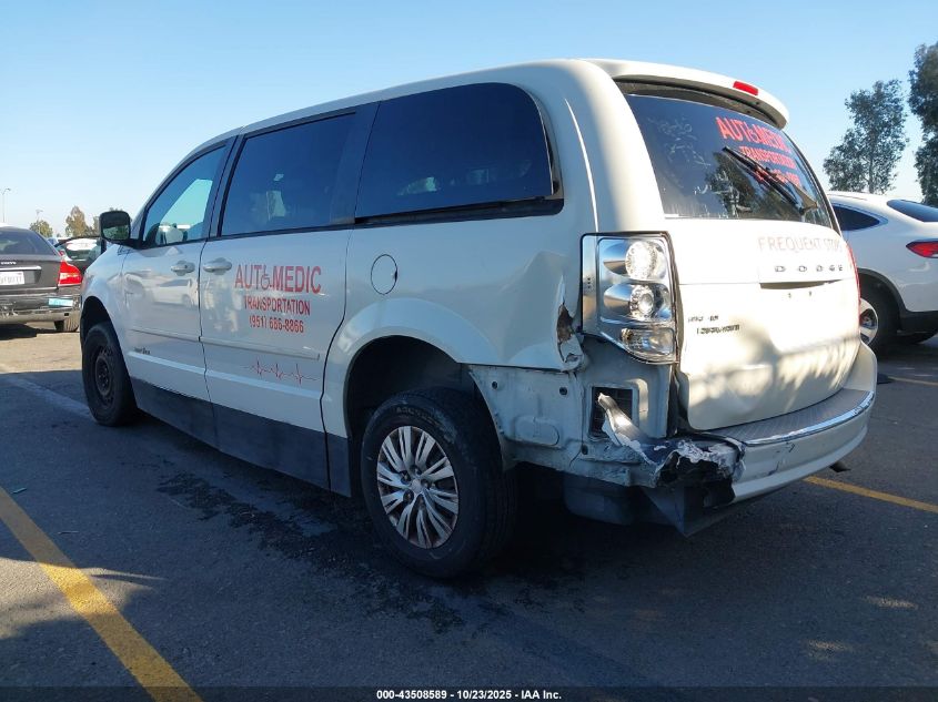 2012 Dodge Grand Caravan Se/Avp VIN: 2C4RDGBG7CR220583 Lot: 43508589