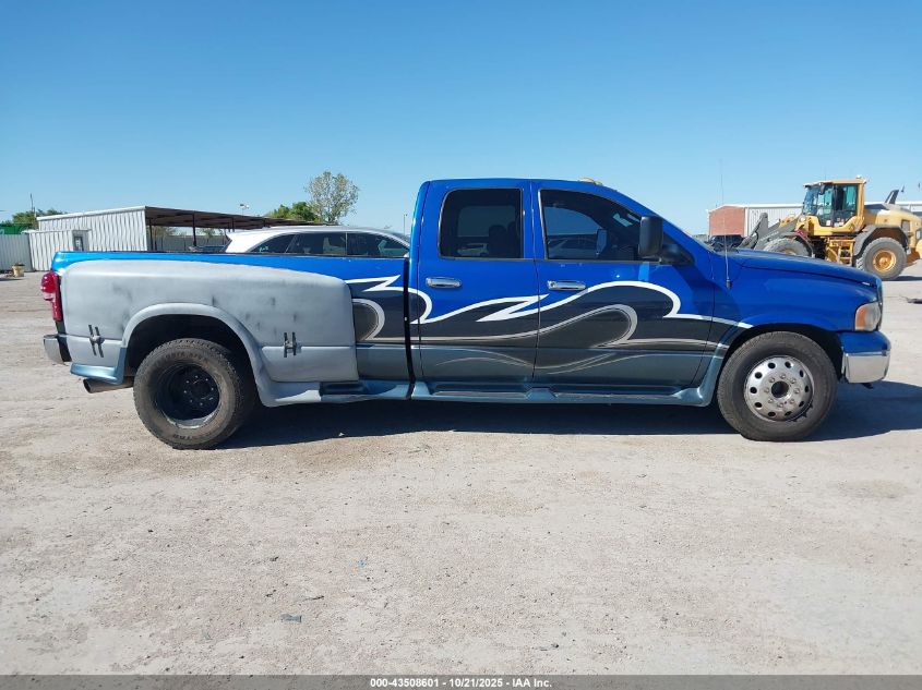 2003 Dodge Ram 3500 Slt/Laramie/St VIN: 3D7MA486X3G717302 Lot: 43508601