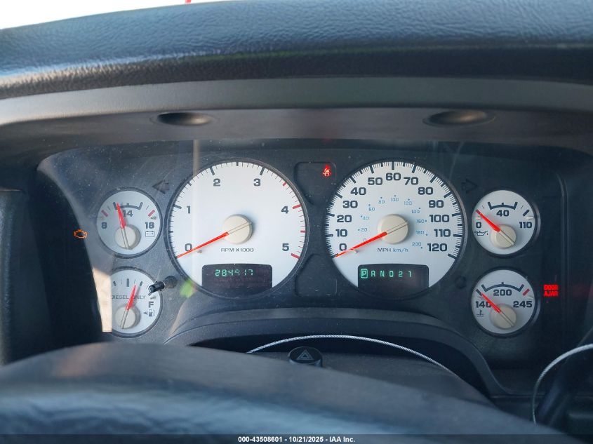 2003 Dodge Ram 3500 Slt/Laramie/St VIN: 3D7MA486X3G717302 Lot: 43508601